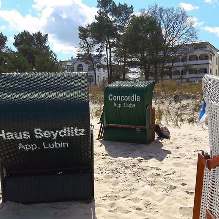Haus "Seydlitz" In Binz - Wg15 "Lubin" Mit Terrasse Strandnah Exterior foto
