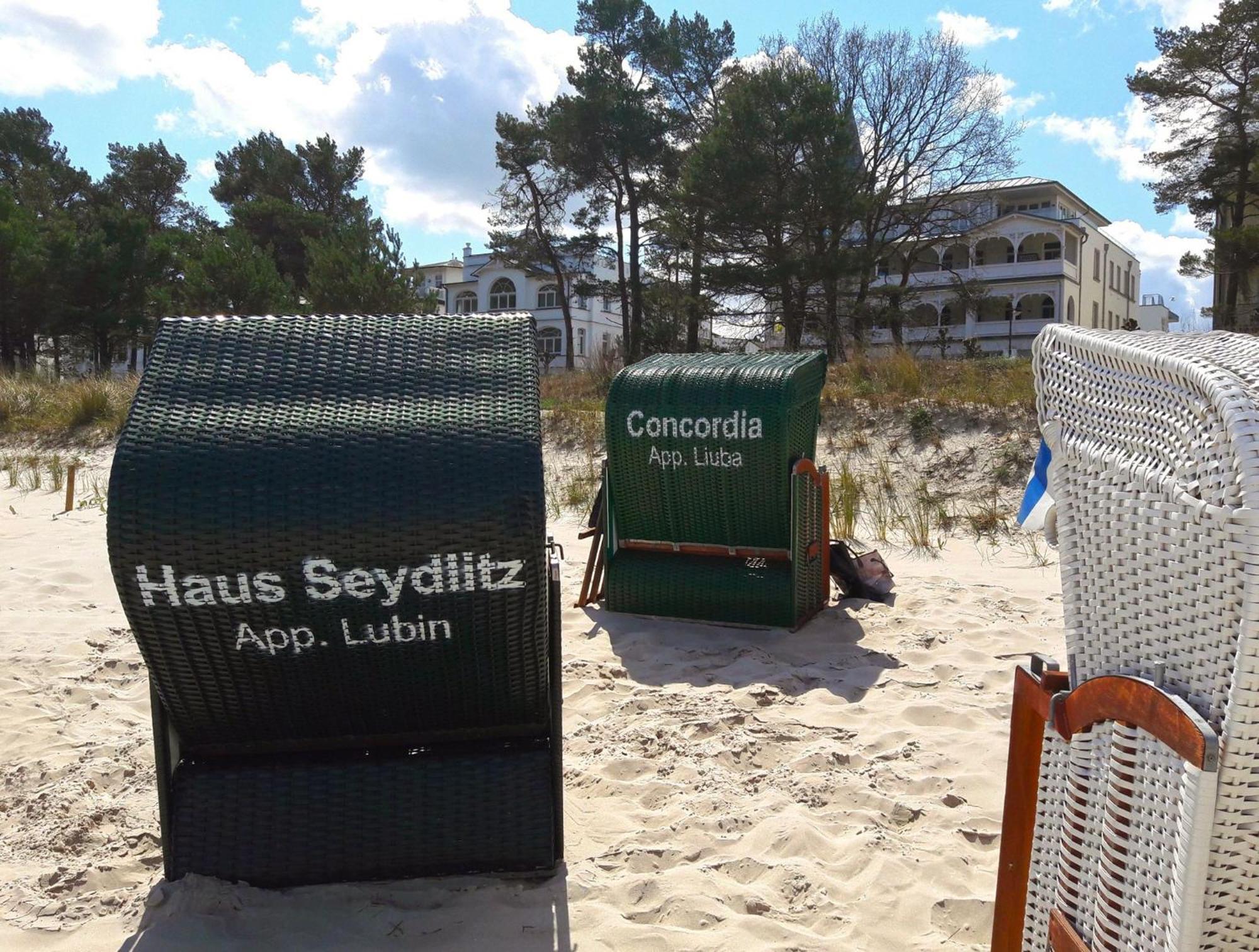 Haus "Seydlitz" In Binz - Wg15 "Lubin" Mit Terrasse Strandnah Exterior foto